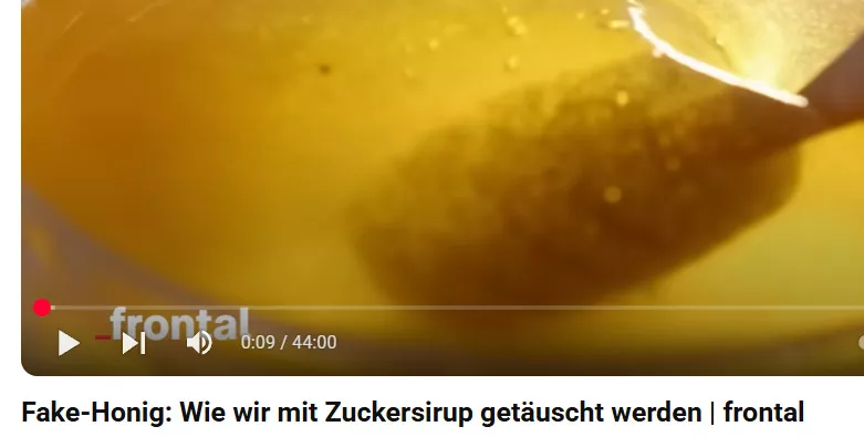 gepanschter Honig gepanschter Honig